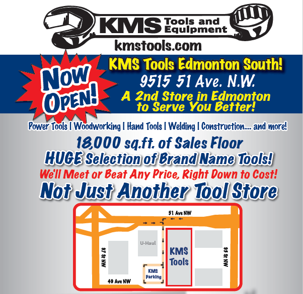 KMS Tools Edmonton South Now Open!