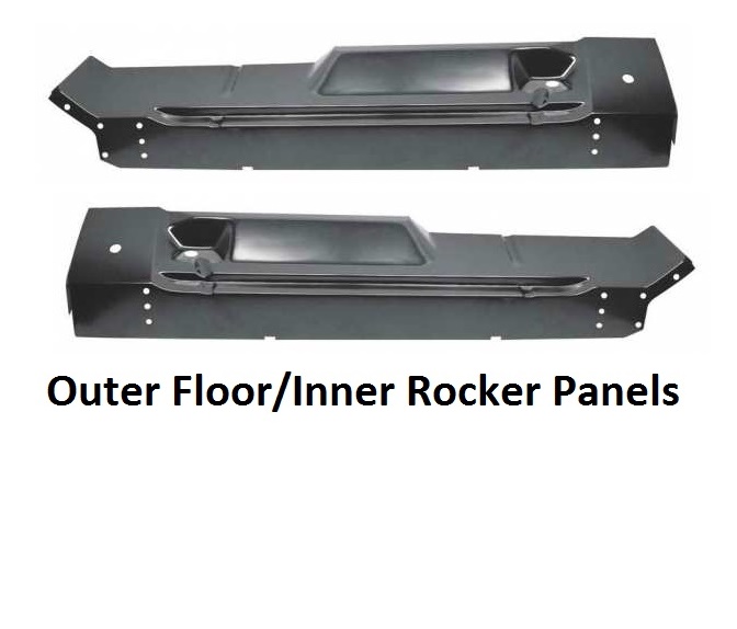 outer floor/inner rocker panels