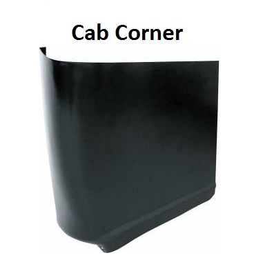 outer rear cab corner