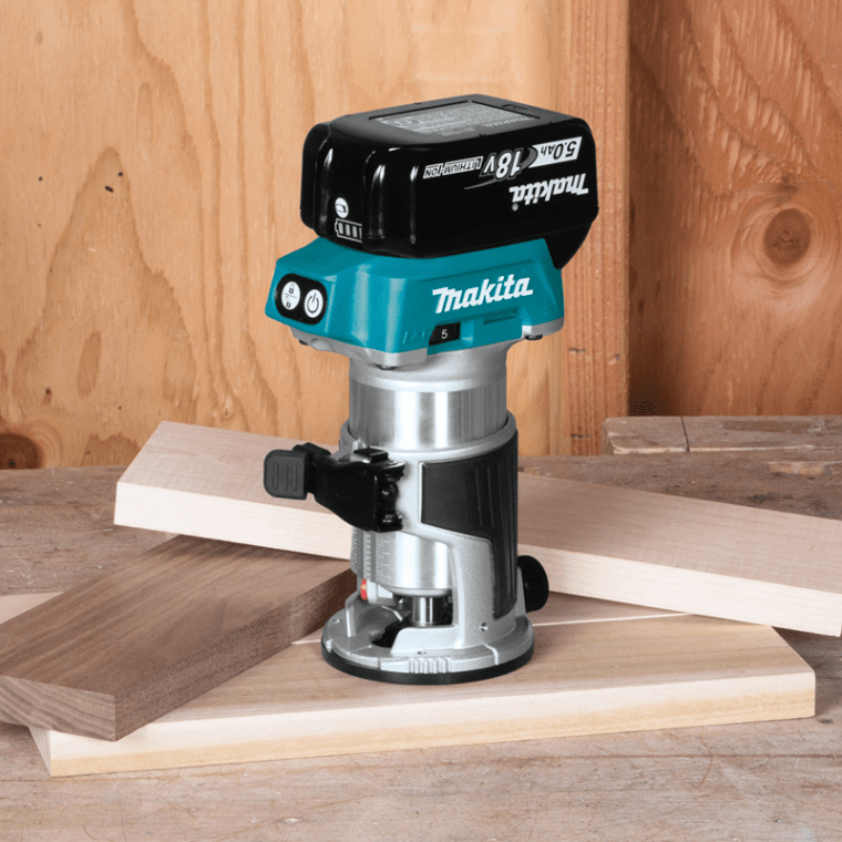 makita cordless router