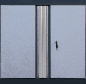 magnum garage storage system double door wall mount cabinet