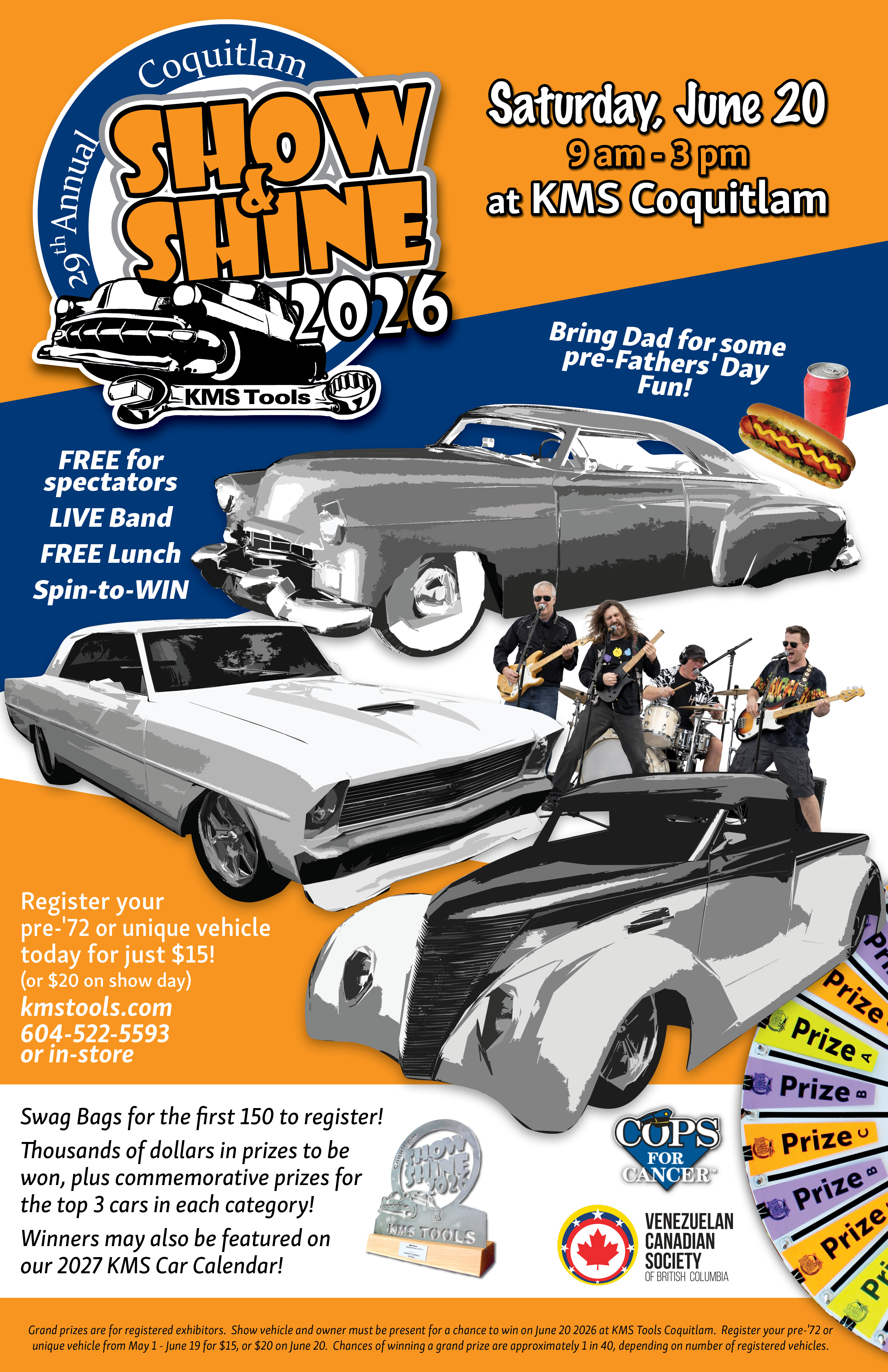 2026 KMS Tools Charity Show & Shines – The Tool Corner
